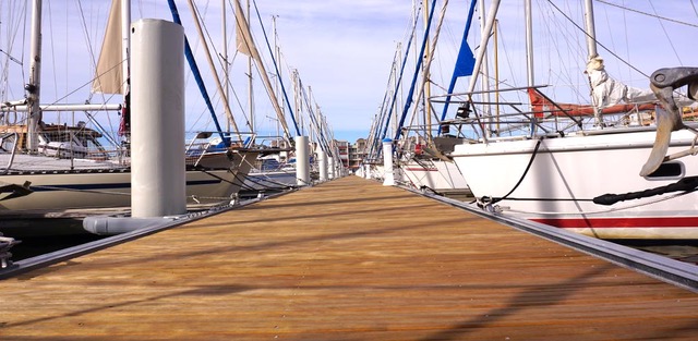 Marina et appontement de plaisance
